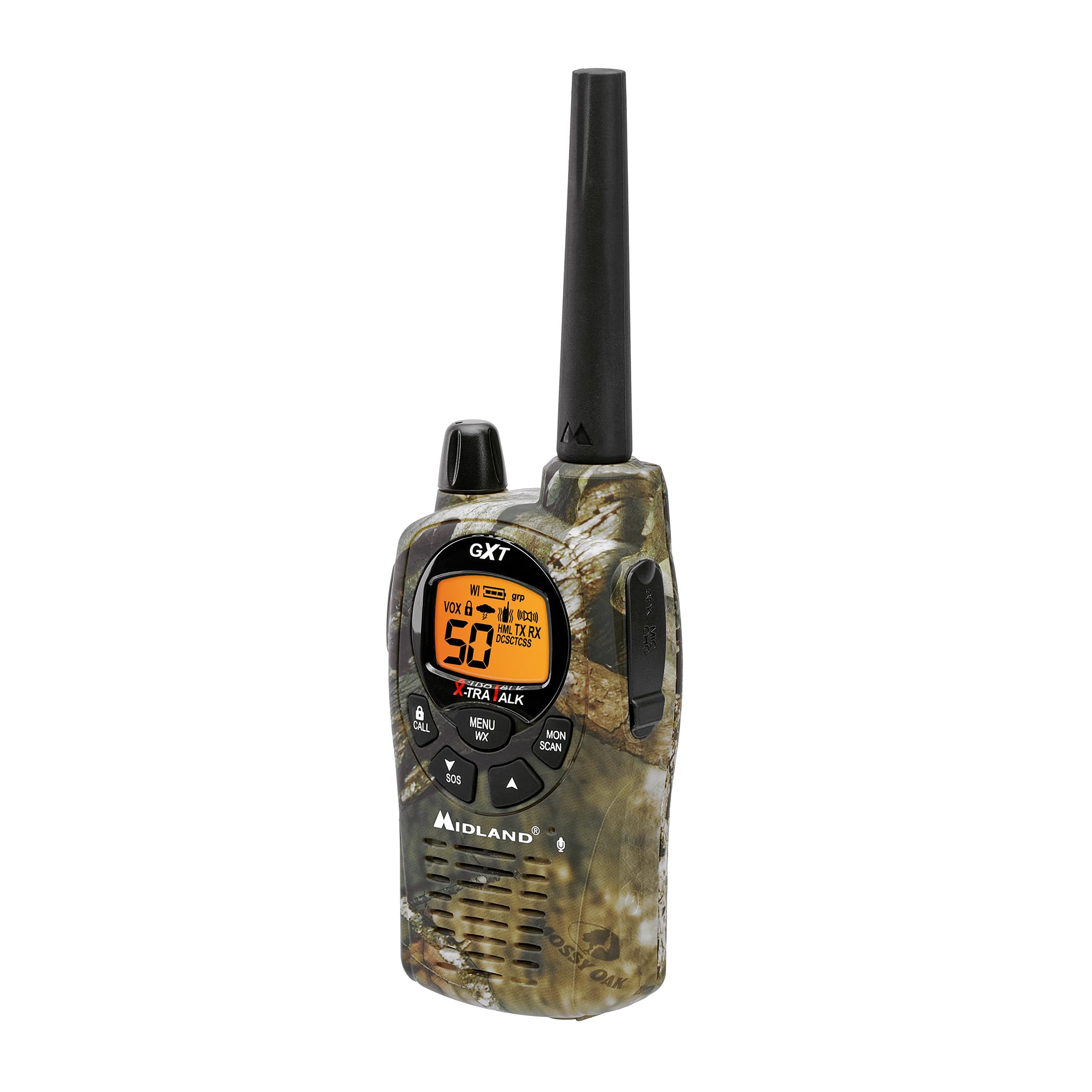 Midland GXT1050VP4 GMRS Radios - 4 Pack Bundle w/Headsets and Chargers - Image 4