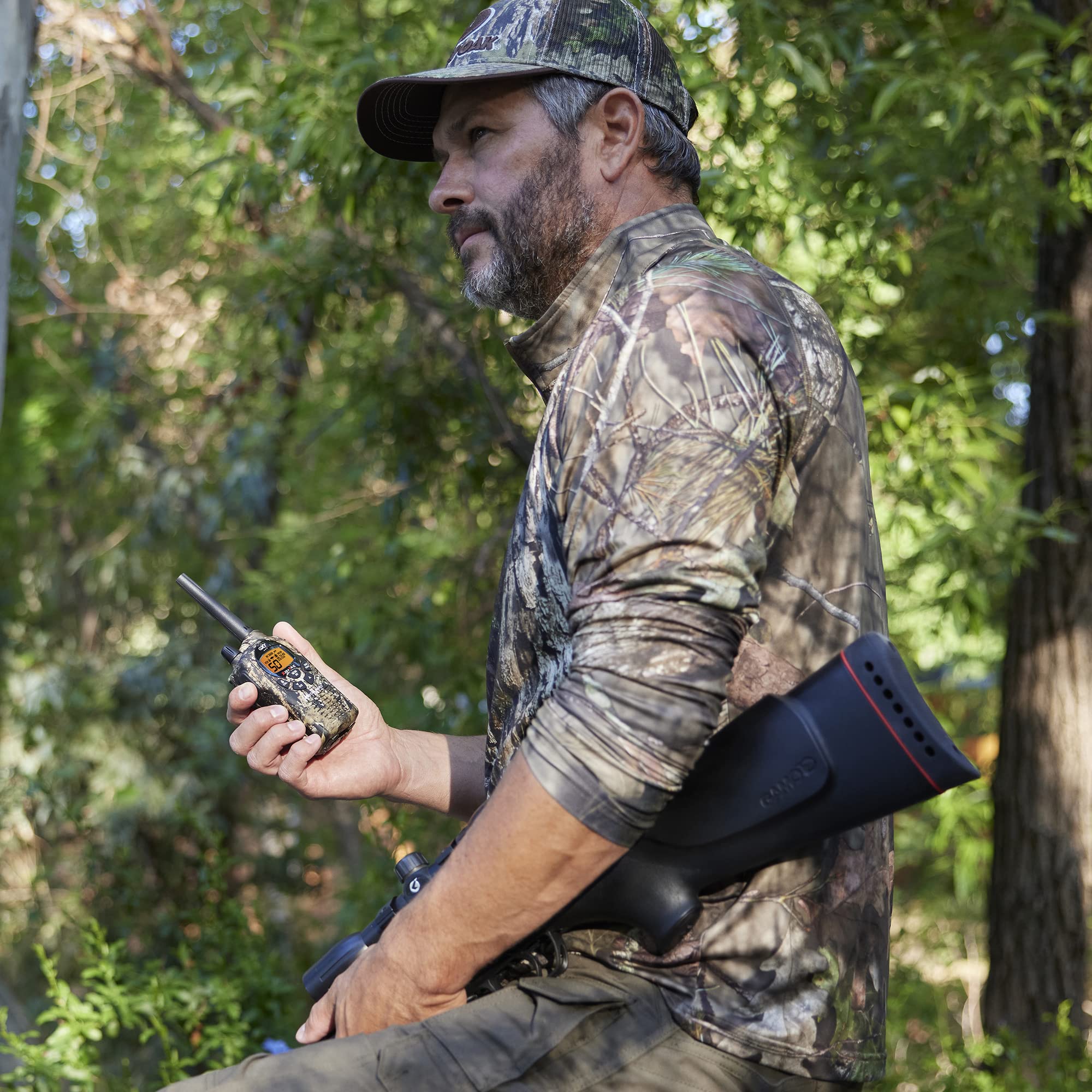 Midland GXT1050VP4 GMRS Radios - 4 Pack Bundle w/Headsets and Chargers - Image 7