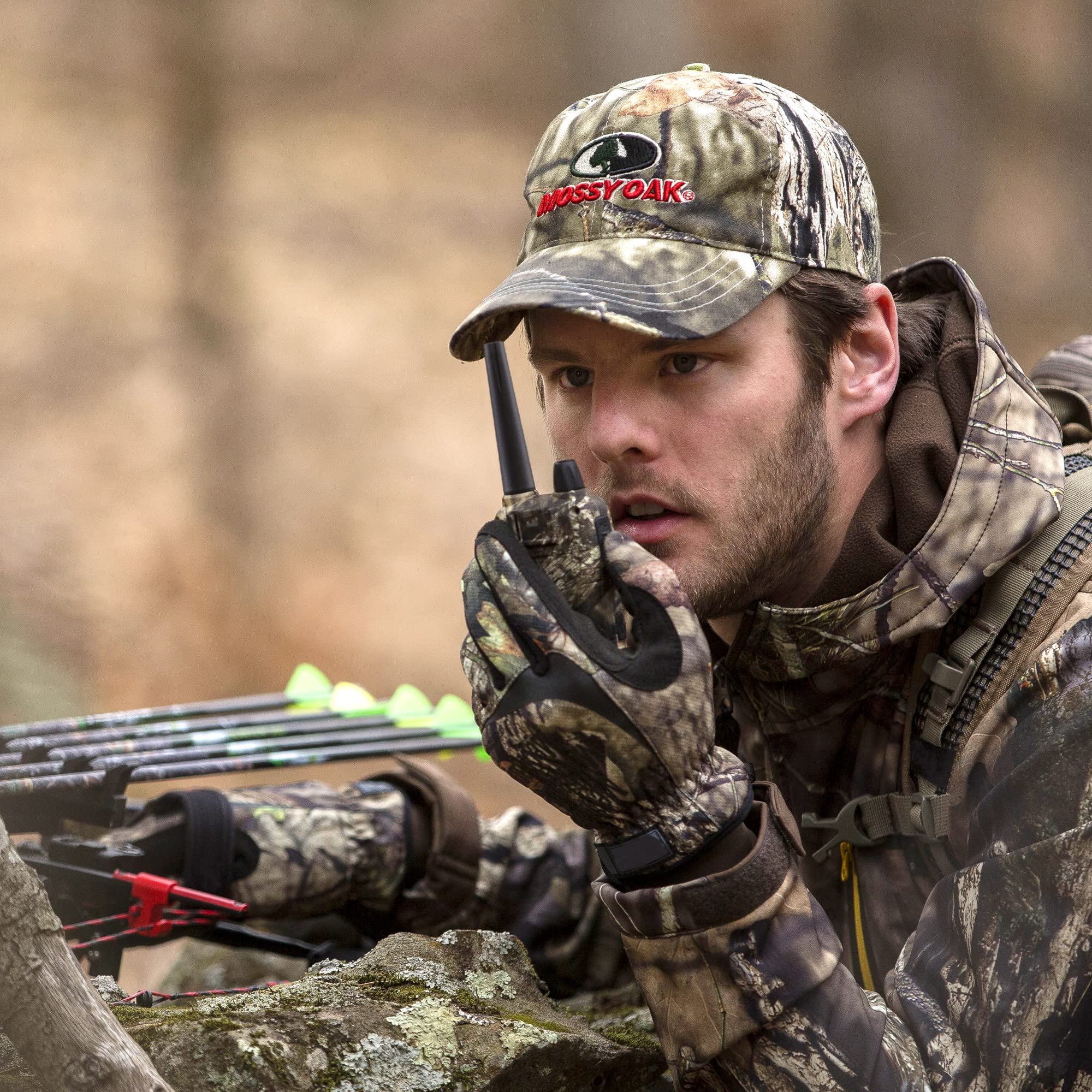 Midland GXT1050VP4 GMRS Radios - 4 Pack Bundle w/Headsets and Chargers - Image 8