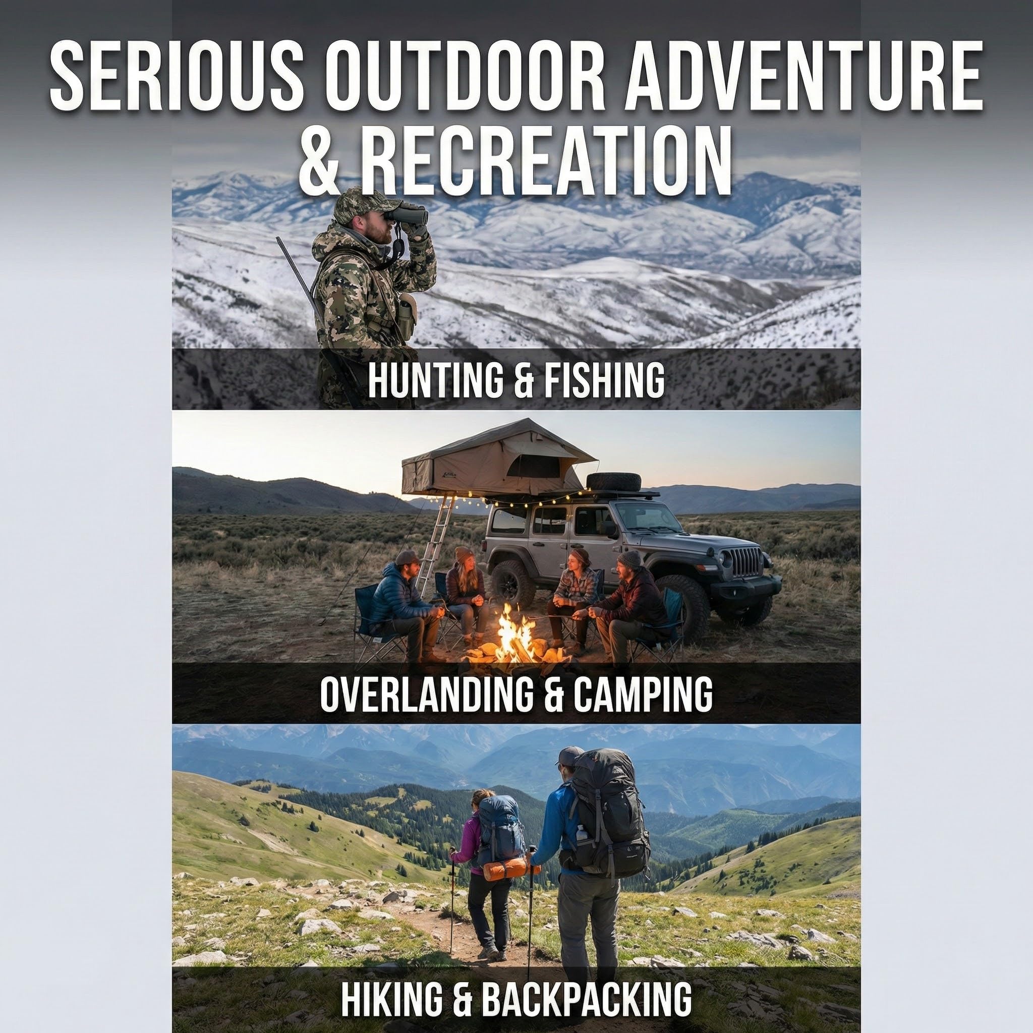 Midland GXT67 5-Watt GMRS Two-Way Radio – Long Range Walkie Talkie for Overlanding, Jeep, & Off-Road – IP67 Waterproof, Repeater Capable, Rechargeable Battery, Hard Case Included (Black) - Image 7