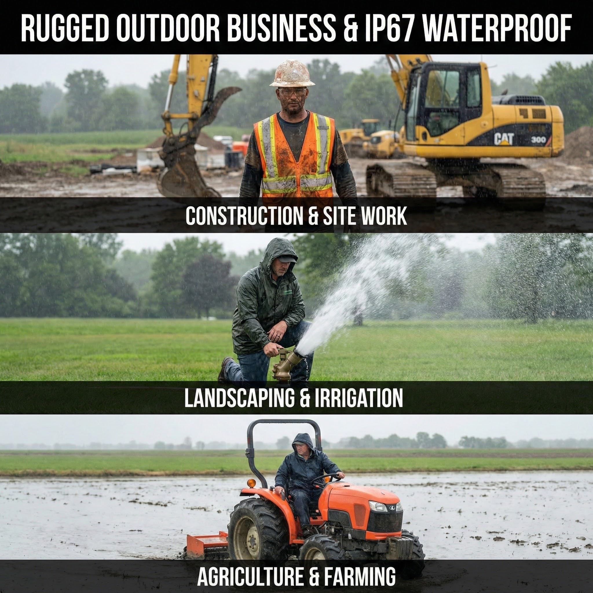 Midland GXT67 5-Watt GMRS Two-Way Radio – Long Range Walkie Talkie for Overlanding, Jeep, & Off-Road – IP67 Waterproof, Repeater Capable, Rechargeable Battery, Hard Case Included (Black) - Image 9