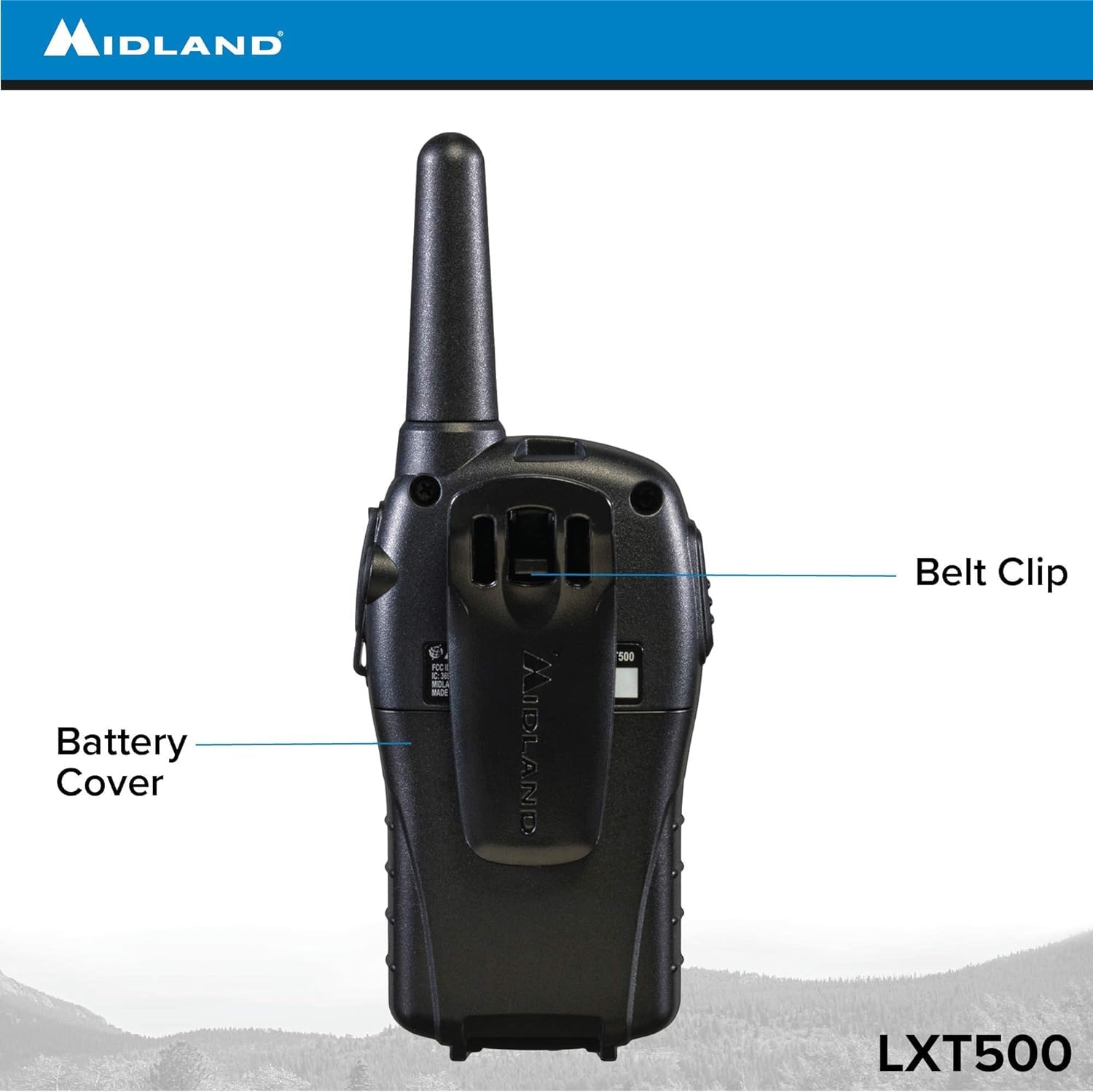 Midland LXT500VP3 FRS Two Way Radios - 12 Pack Bundle w/Chargers - Image 4