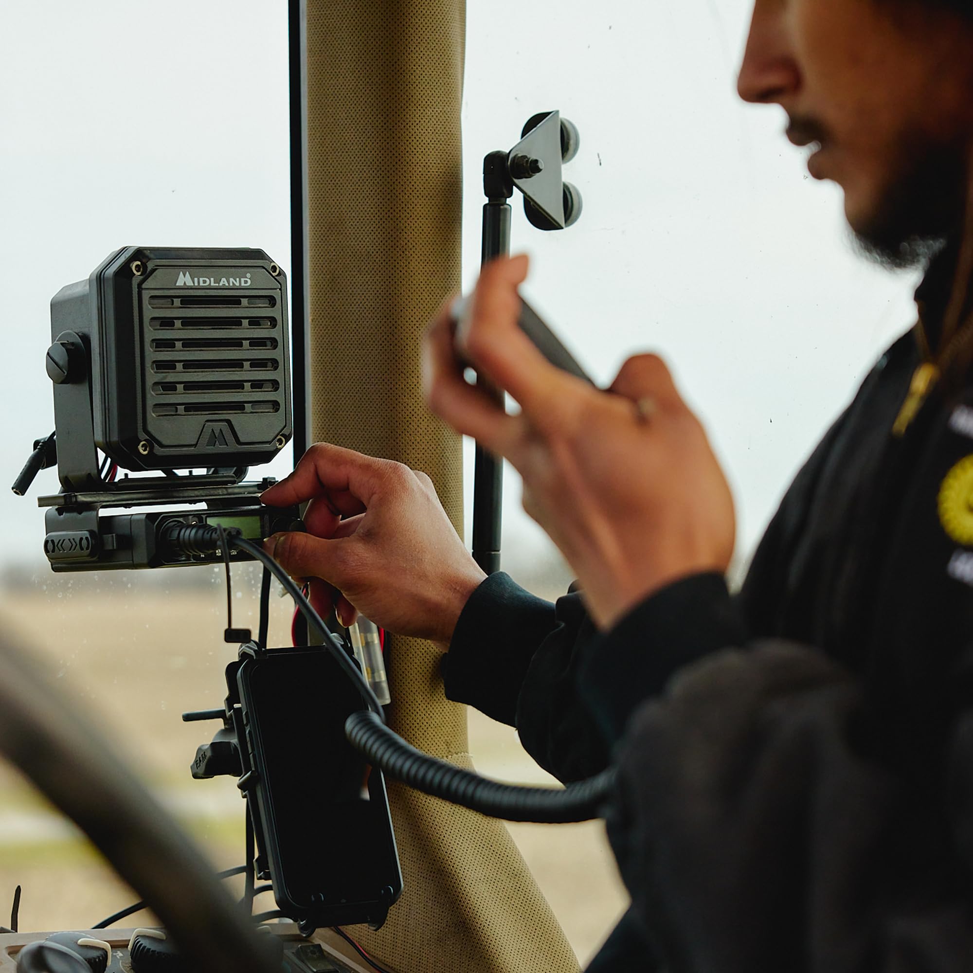 Midland MXT115P PRO MicroMobile GMRS Two-Way Radio – 15-Watt Mobile Radio with IP67 Waterproof Design, NOAA Weather Radio, Intercom & PA Capability, Magnetic Mount Antenna, Vehicle GMRS Radio - Image 5