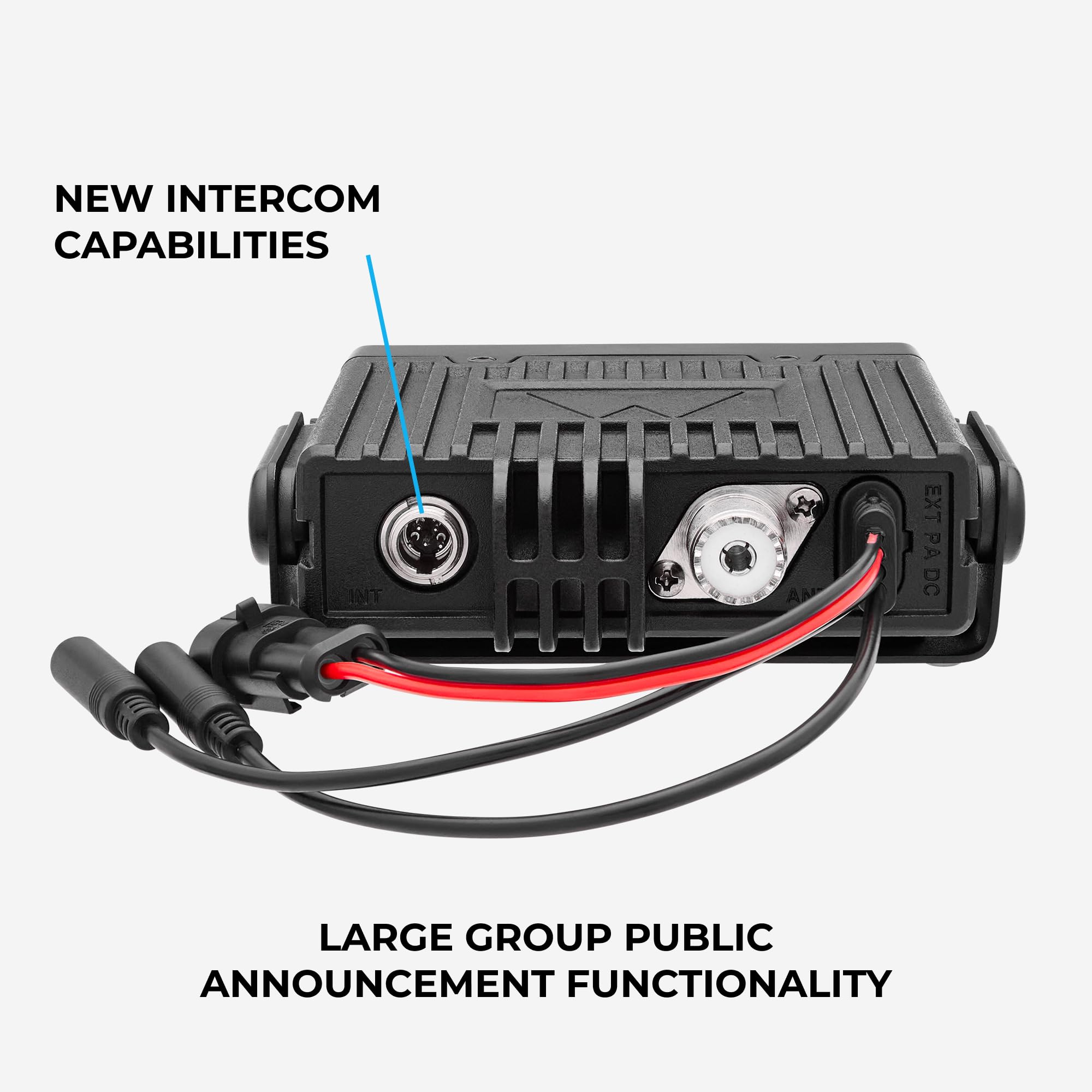 Midland MXT115P PRO MicroMobile GMRS Two-Way Radio – 15-Watt Mobile Radio with IP67 Waterproof Design, NOAA Weather Radio, Intercom & PA Capability, Magnetic Mount Antenna, Vehicle GMRS Radio - Image 8