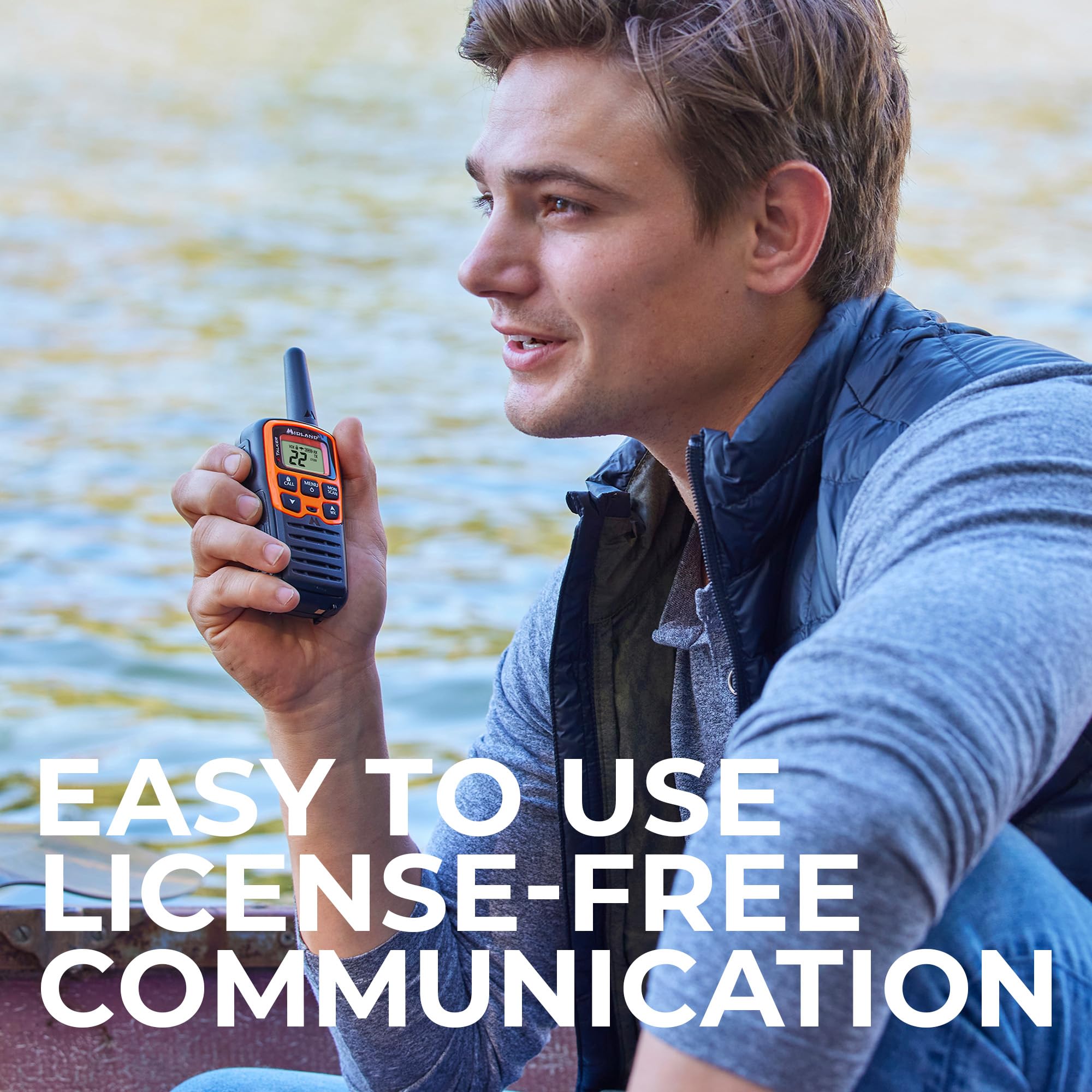 Midland® X-TALKER T51VP 13-Pack, Two-Way Radios with 22 Channels, 28-Mile Range, NOAA Weather Alerts, eVOX Hands-Free Communication, Long Battery Life, Bulk Set Value for Outdoor & Work Use - Image 5