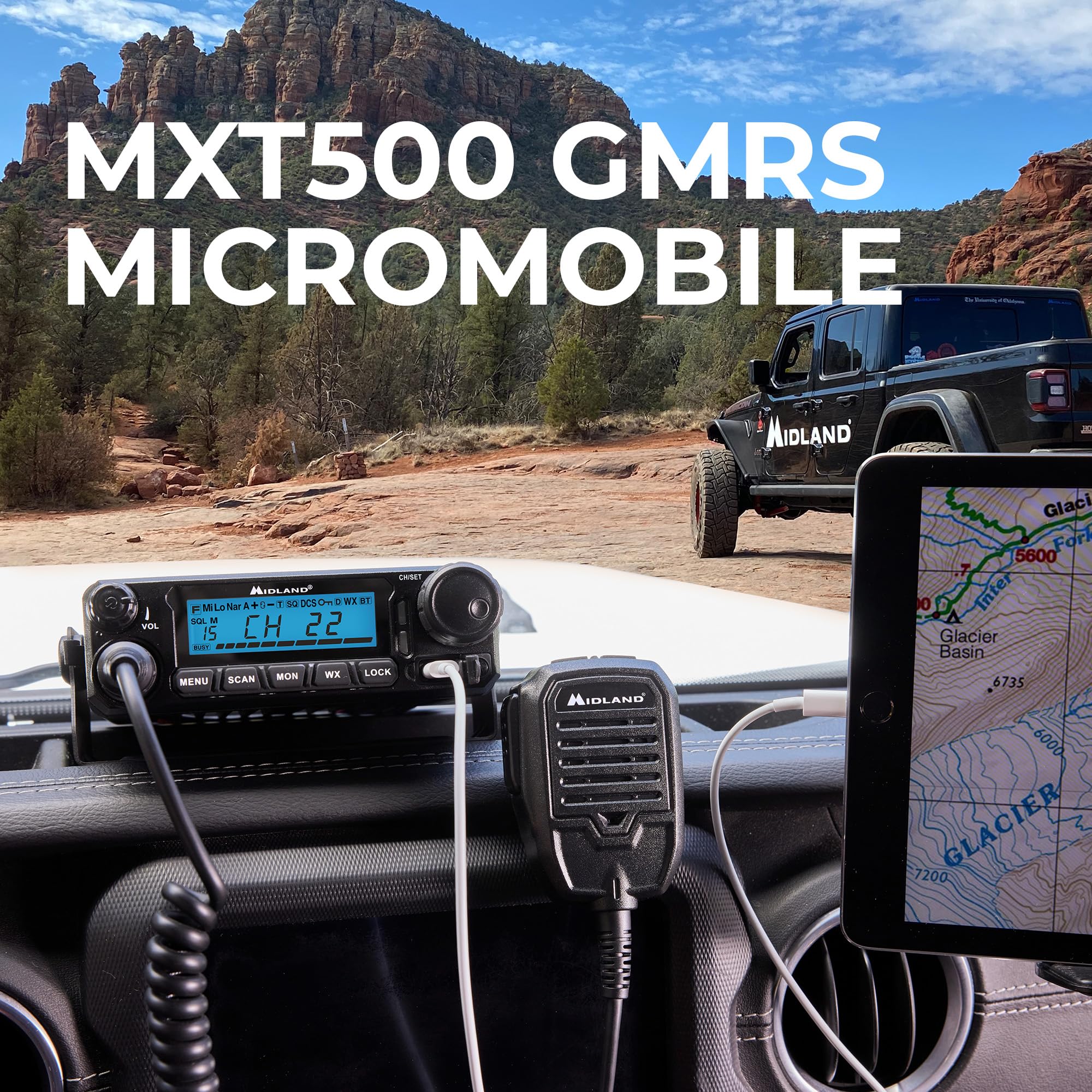 MXT500AGR 50-Watt GMRS Two Way Radio Harvest Bundle - Image 6